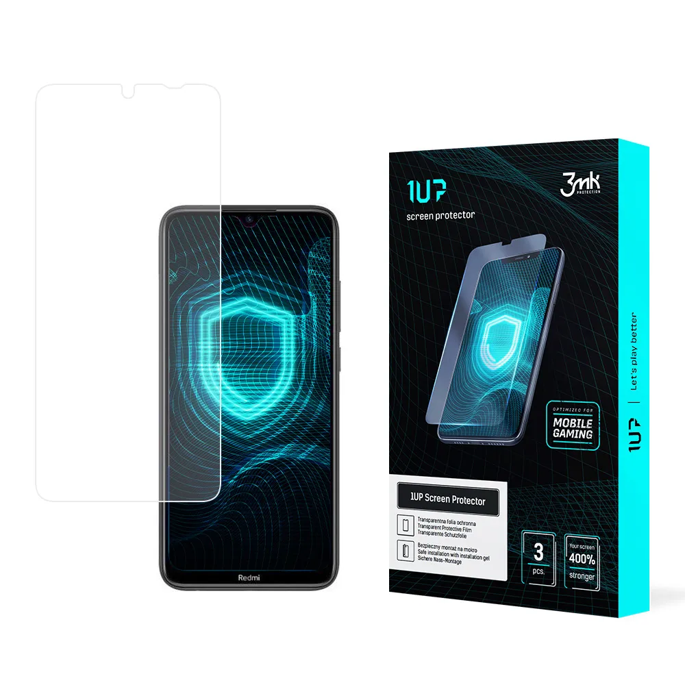 Screen protector for Xiaomi Redmi Note 8T - 3mk 1UP screen protector (3 pieces)