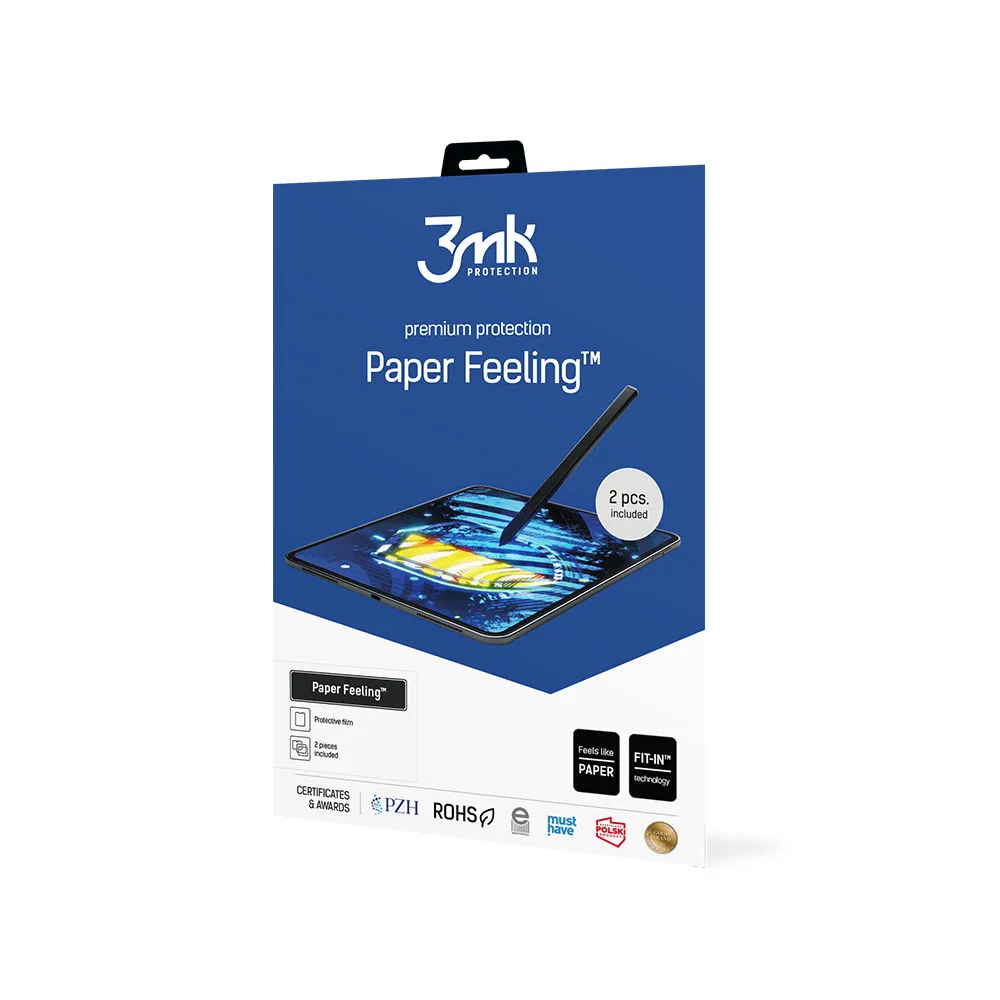 Protective film for ZEBRA ET 51/56 BT - 3mk Paper Feeling (2 pcs.)