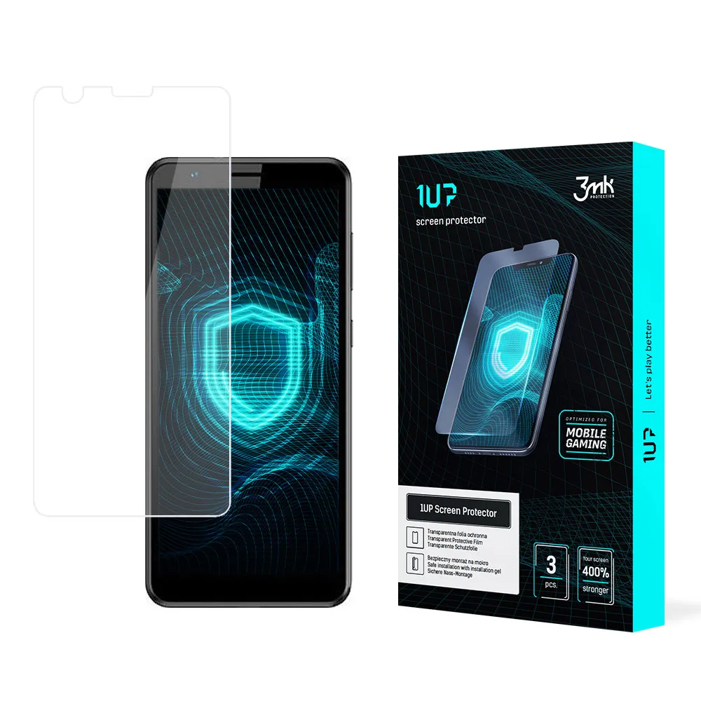 Screen protector for ZTE Blade A31 - 3mk 1UP screen protector (3 pieces)