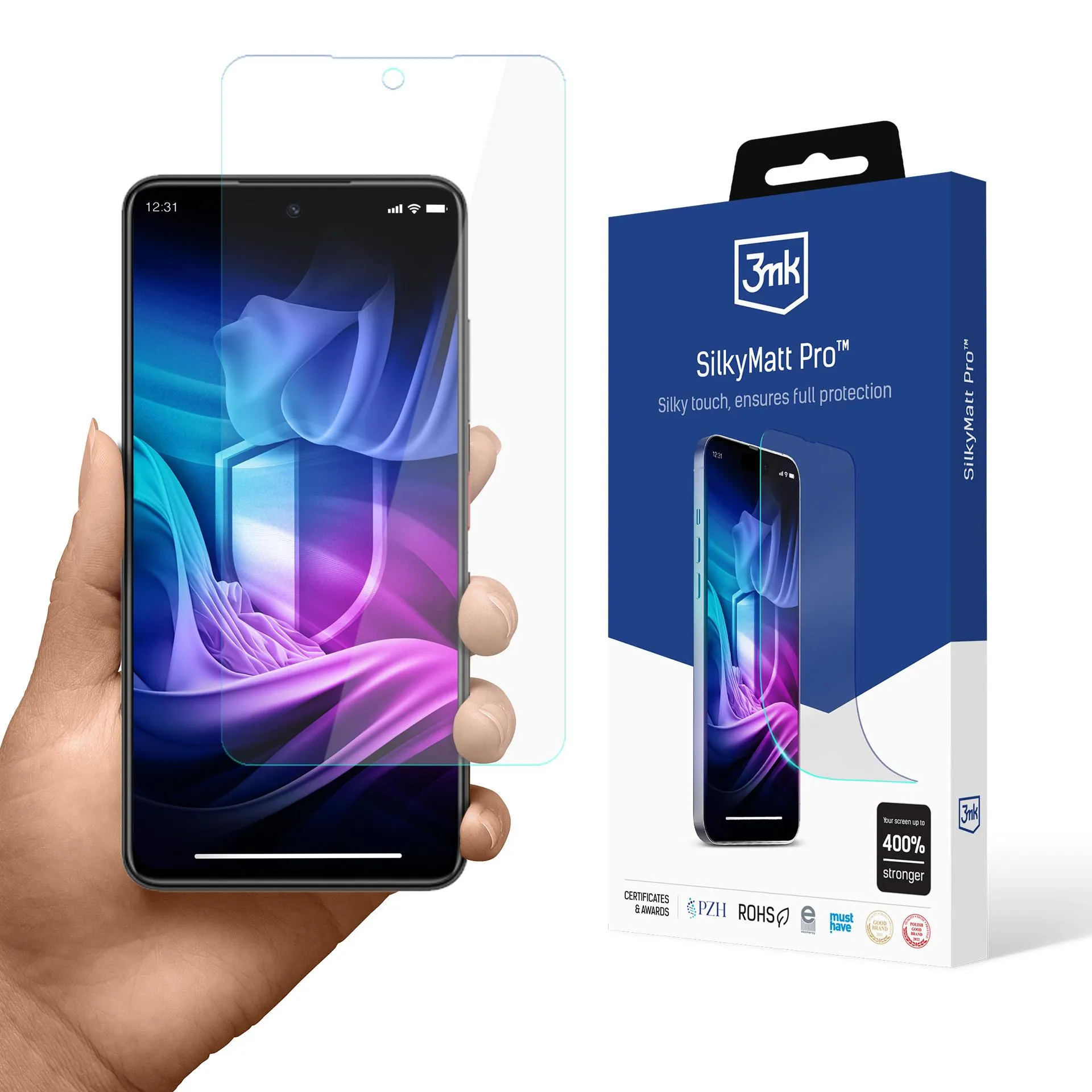 Matte foil for ZTE Blade A75 5G/Voyage 61 - 3mk SilkyMatt Pro