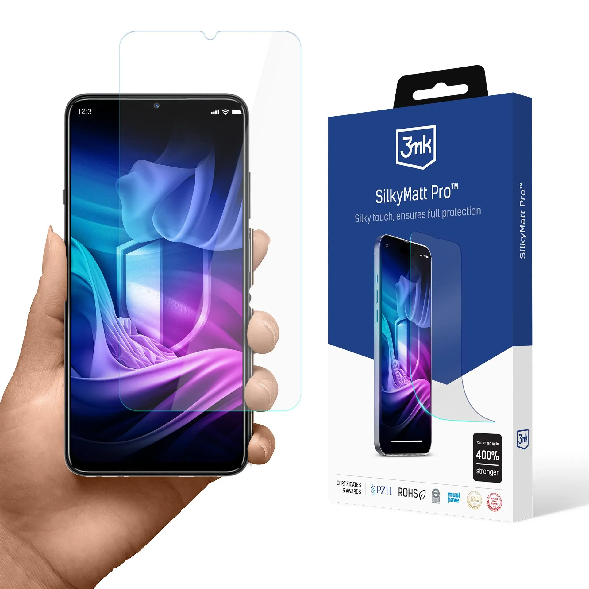 Matte foil for ZTE Voyage 3D - 3mk SilkyMatt Pro