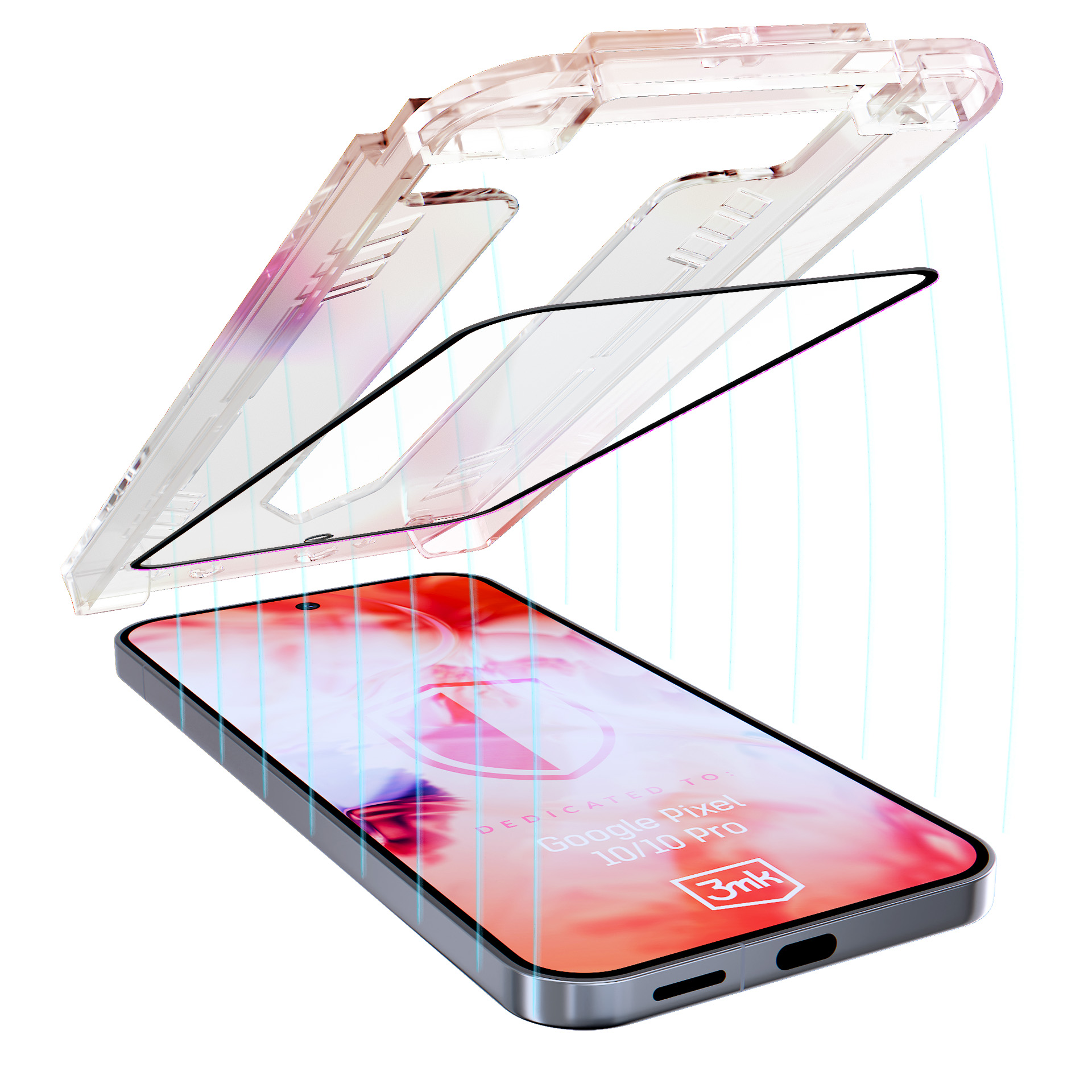 Double assurance – a spare glass always at hand